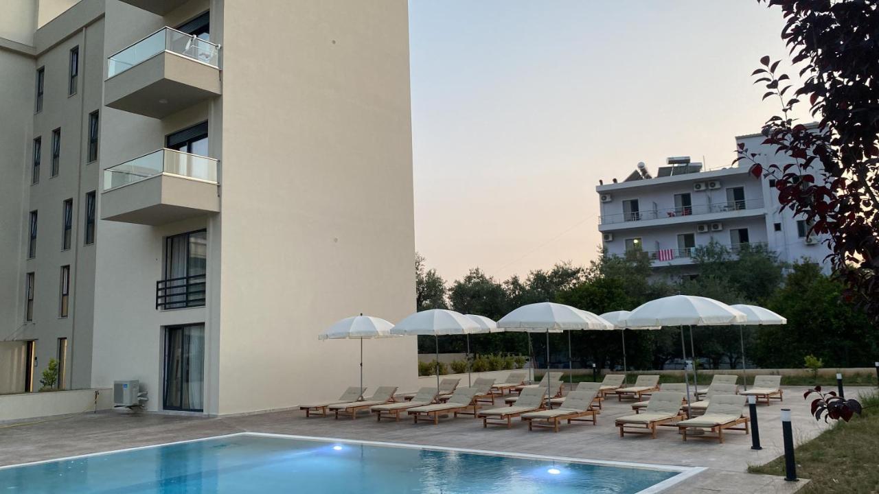The Blue Wave Hotel Himara Kültér fotó