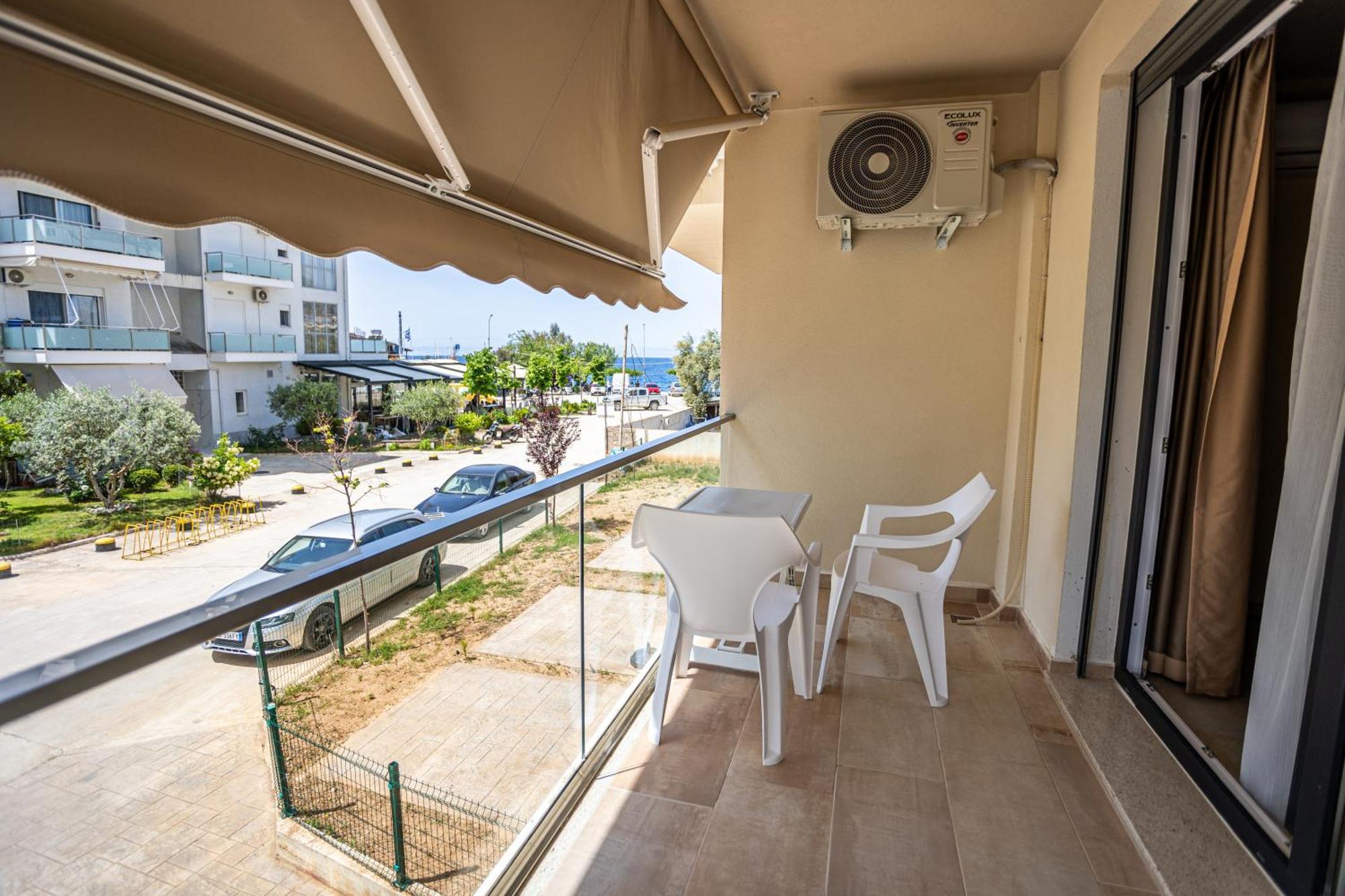 The Blue Wave Hotel Himara Kültér fotó