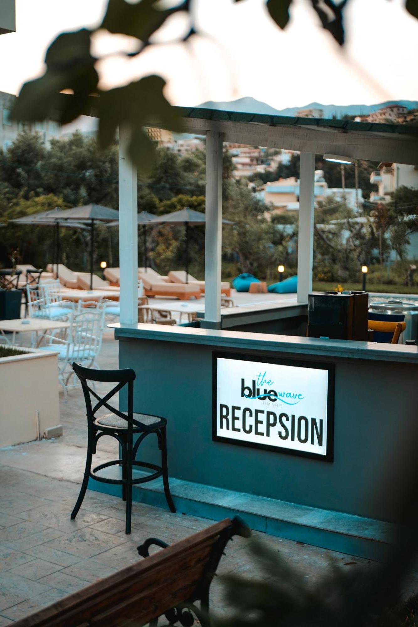 The Blue Wave Hotel Himara Kültér fotó