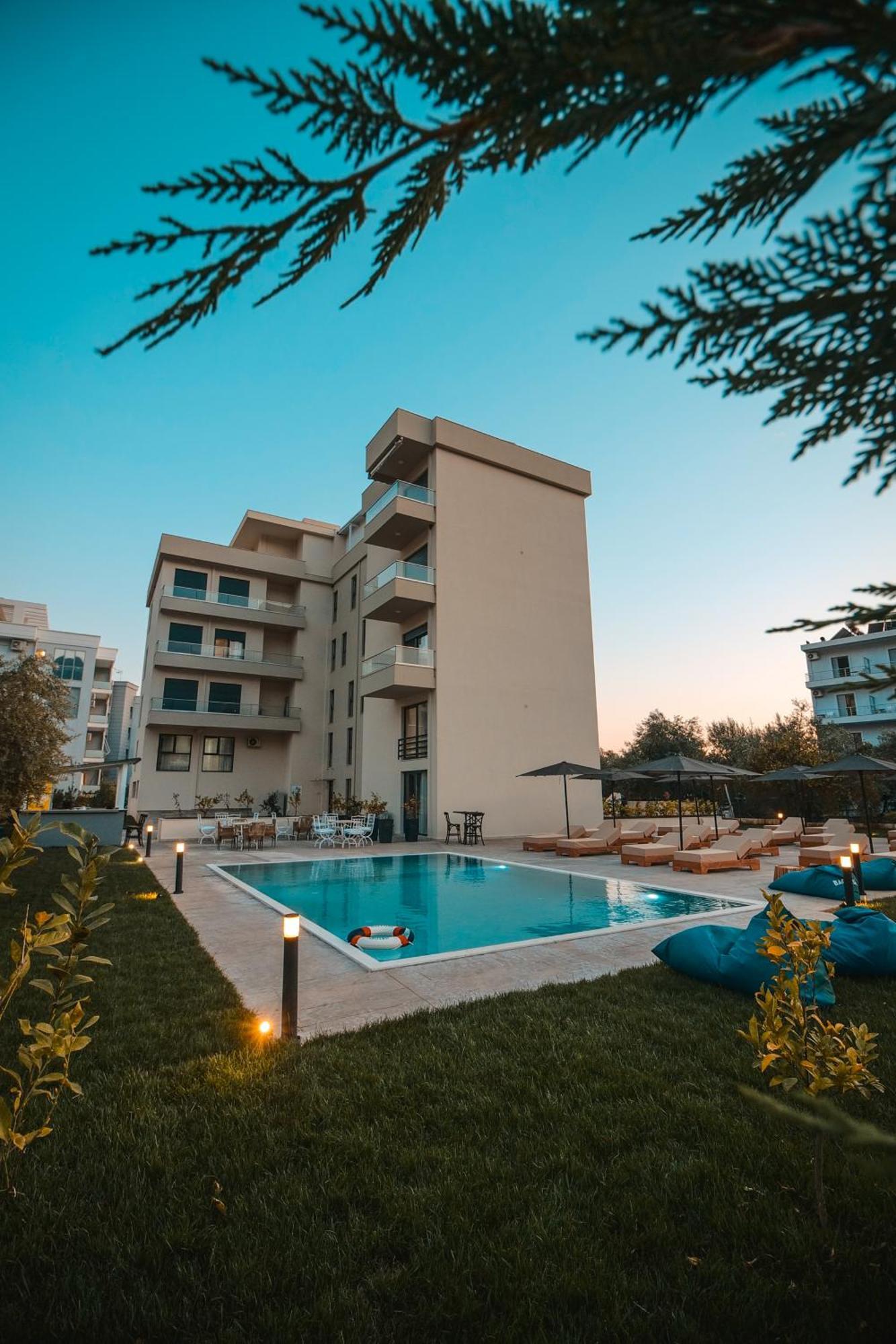 The Blue Wave Hotel Himara Kültér fotó